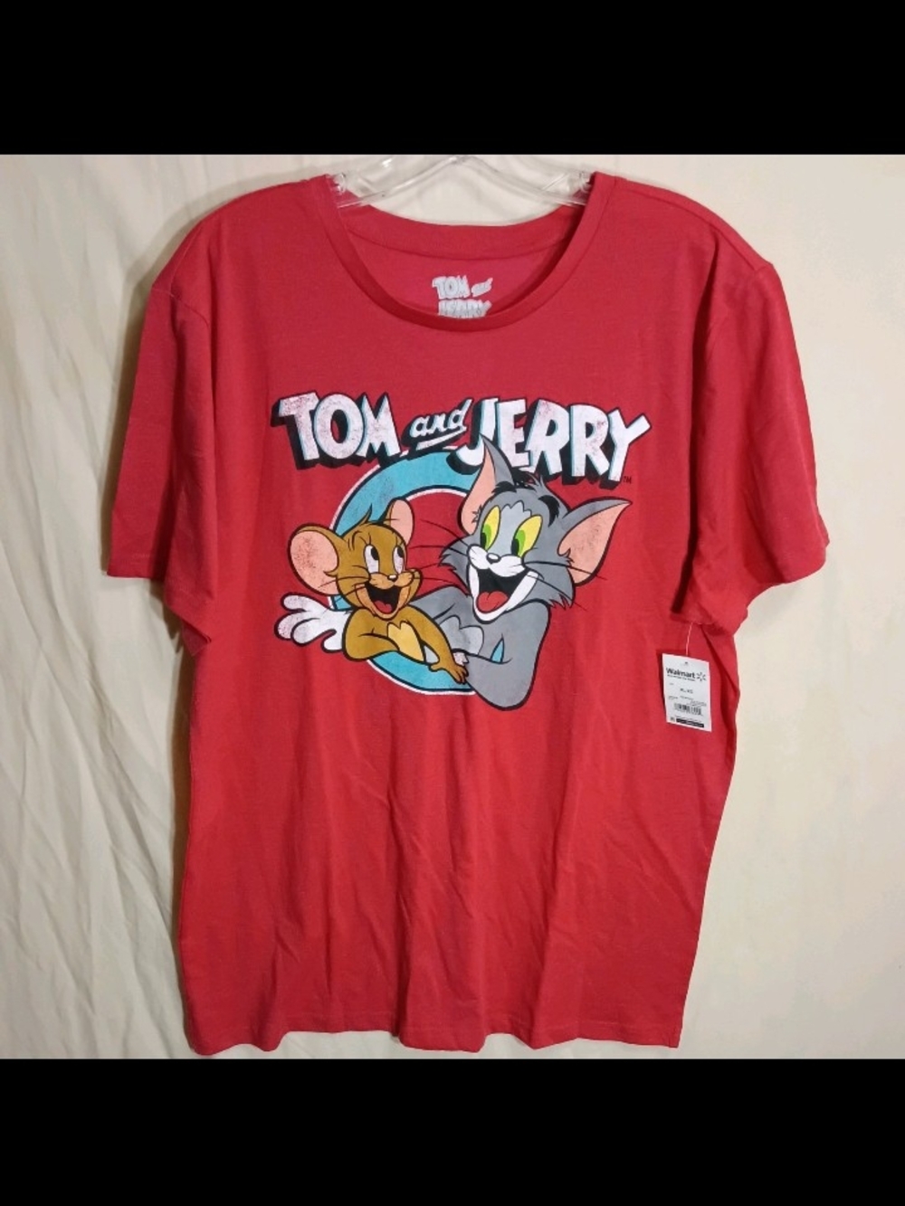 Men’s XL Tom & Jerry Graphic Tee Shirt New With Tags